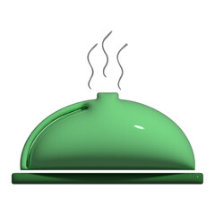 Culinary icon delicious dishes served