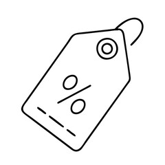 discount price tag icon, discount price tag line art - simple line art of discount price tag, perfect for discount price tag logos and icons