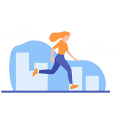 Jogging Illustration