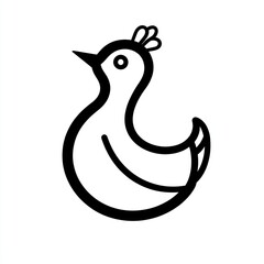 Fototapeta premium Bird Icon