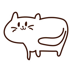 Simple Doodle Cat