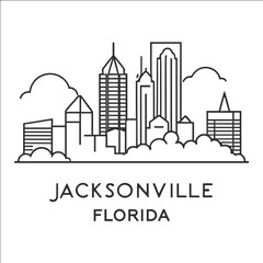 Jacksonville Skyline: The Bold City of the South