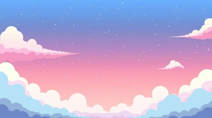 Soft pastel gradient sky background with clouds. stock photo --ar 16:9 --raw --v 6 Job ID: fad9a9e8-0b35-4e64-8a43-24d7136eaff6