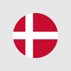 Obraz premium Flag of Demark