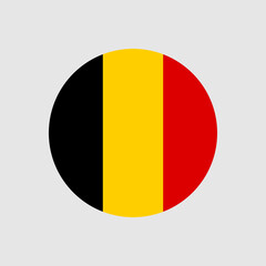 Fototapeta premium National Flag of Belgium