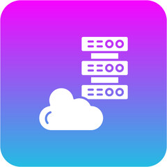 Cloud server Icon