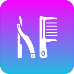 Hair cutting Icon