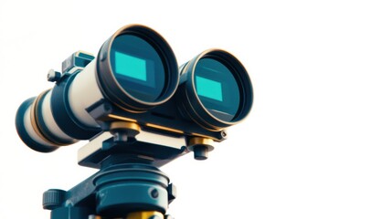 High-Quality Binoculars on a Tripod for Outdoor Viewing and Exploration Activities