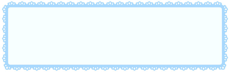 Obraz premium Lace Text Frame 