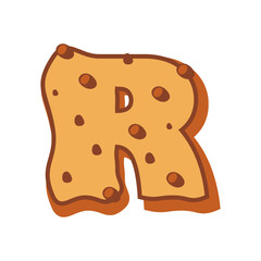 Alphabet Chocolate Cookies