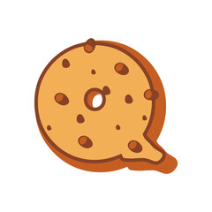 Alphabet Chocolate Cookies