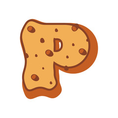 Alphabet Chocolate Cookies