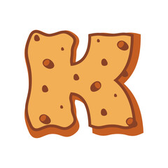 Alphabet Chocolate Cookies