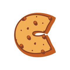 Alphabet Chocolate Cookies