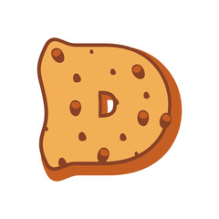 Alphabet Chocolate Cookies