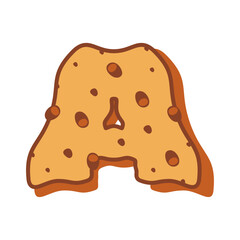 Alphabet Chocolate Cookies