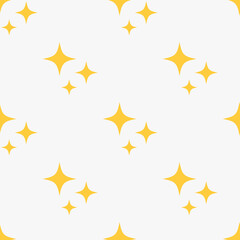 Seamless pattern with stars. Modern background recolorable