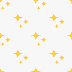 Seamless pattern with stars. Modern background recolorable