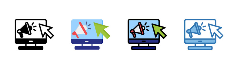 Fototapeta premium Account Based Marketing Icon