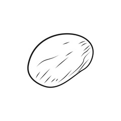Hand-drawn vegetables