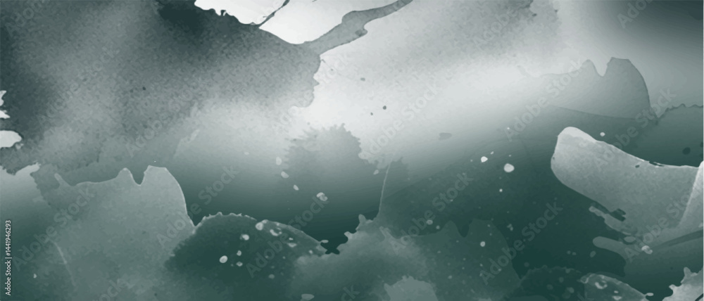 Aufkleber abstract grayscale background with flowing, marbled ink textures and fluid. soft gradients, washes, 
