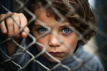 Generative AI technology picture with sensitive content people kidnapping hostage body trading