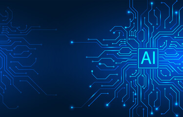 Circuit Board and Network Technology. Design for artificial intelligence digital circuits machine learning.