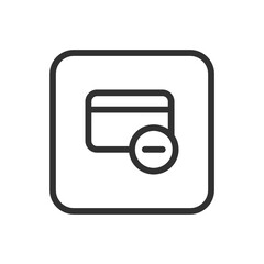 Credit Card Icon – Secure Payment & Digital Transaction