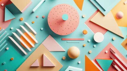 Abstract geometric shapes background stock photo --ar 16:9 --raw --v 6 Job ID: 3e15e140-d33e-43b8-803a-40a7448e0b38