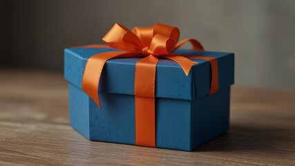 Obraz premium gift box and glasses