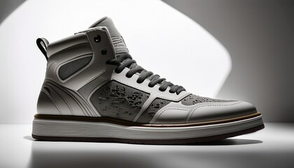 pair of shoes on a white background