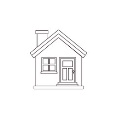 house home real estate building emoji vector symbol sign icon illustration