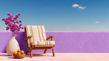 Vibrant Pink and Purple Paint Texture Wallpaper for Graphic Designs