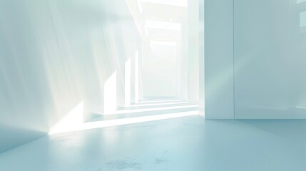 Obraz premium Clean white gradient abstract stock photo --ar 16:9 --raw --v 6 Job ID: e7aaa661-6495-4900-983a-c560a7796b72