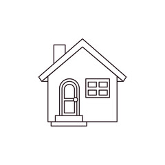 house home real estate building emoji vector symbol sign icon illustration