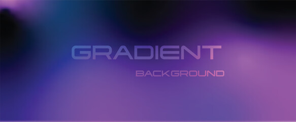 Abstract Purple and Blue Gradient Background.