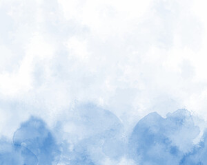 Abstract colorful watercolor for background. Digital art painting.