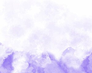 Abstract colorful watercolor for background. Digital art painting.