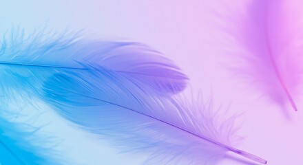 Obraz premium Pastel Whispers of Flight AI Generated