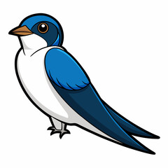 blue bird cartoon