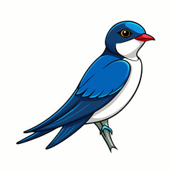 blue bird on a branch