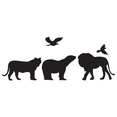 Wildlife Animal Silhouette