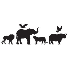 Wildlife Animal Silhouette