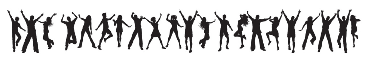 Huge collection of party people