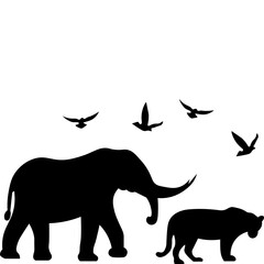  Wildlife Animal Silhouette