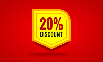 Exclusive 20% Discount Promo Design