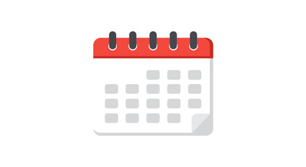 Redbound calendar marking time ahead