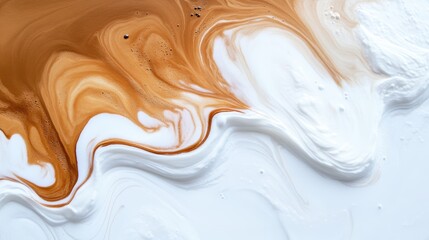 Artistic set of iced coffee beans and coffee cup drinks isolated on white background,hand-drawn vector,hot coffee drinks,cafe shop,modern flat design,Fashionable and cute coffee motif concept.