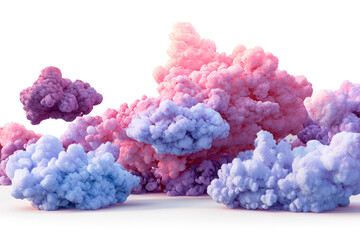 Dreamy Pastel Cloudscape Soft Hues and Gentle Forms