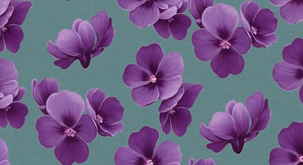 Fototapeta premium Violet Reverie AI Generated